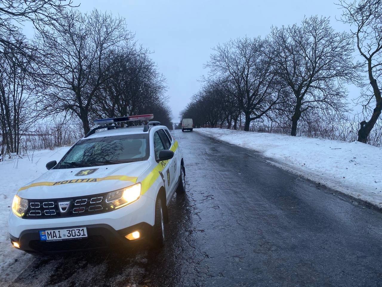 Circulația mai multor rute interurbane din nordul țării, sistată temporar din cauza ghețușului. Drumurile naționale, extrem de alunecoase