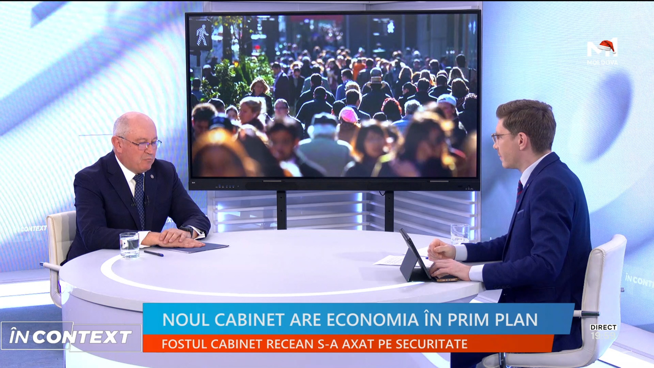 ÎN CONTEXT cu premierul Republicii Moldova, Alexandru Munteanu 