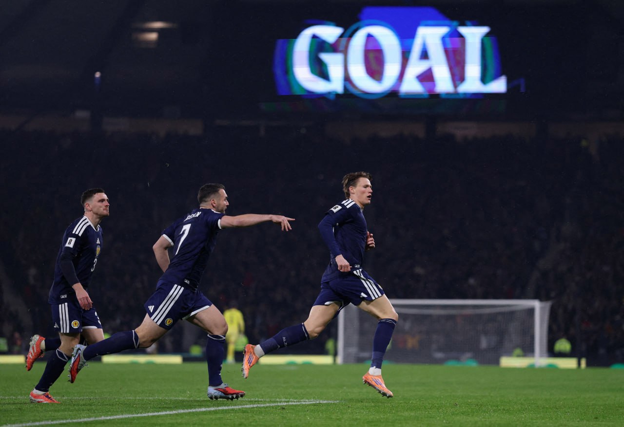 Scotland beat Denmark 4-2 to secure World Cup finals spot