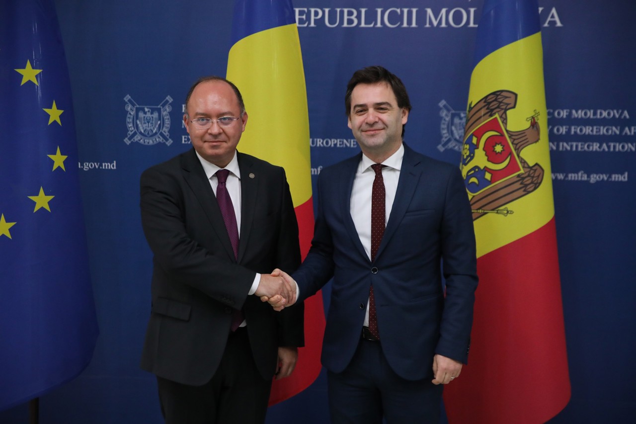 Nicu Popescu, după întrevederea cu Bogdan Aurescu: Suntem uniți în efortul de a păstra pacea și a aduce Republica Moldova în UE