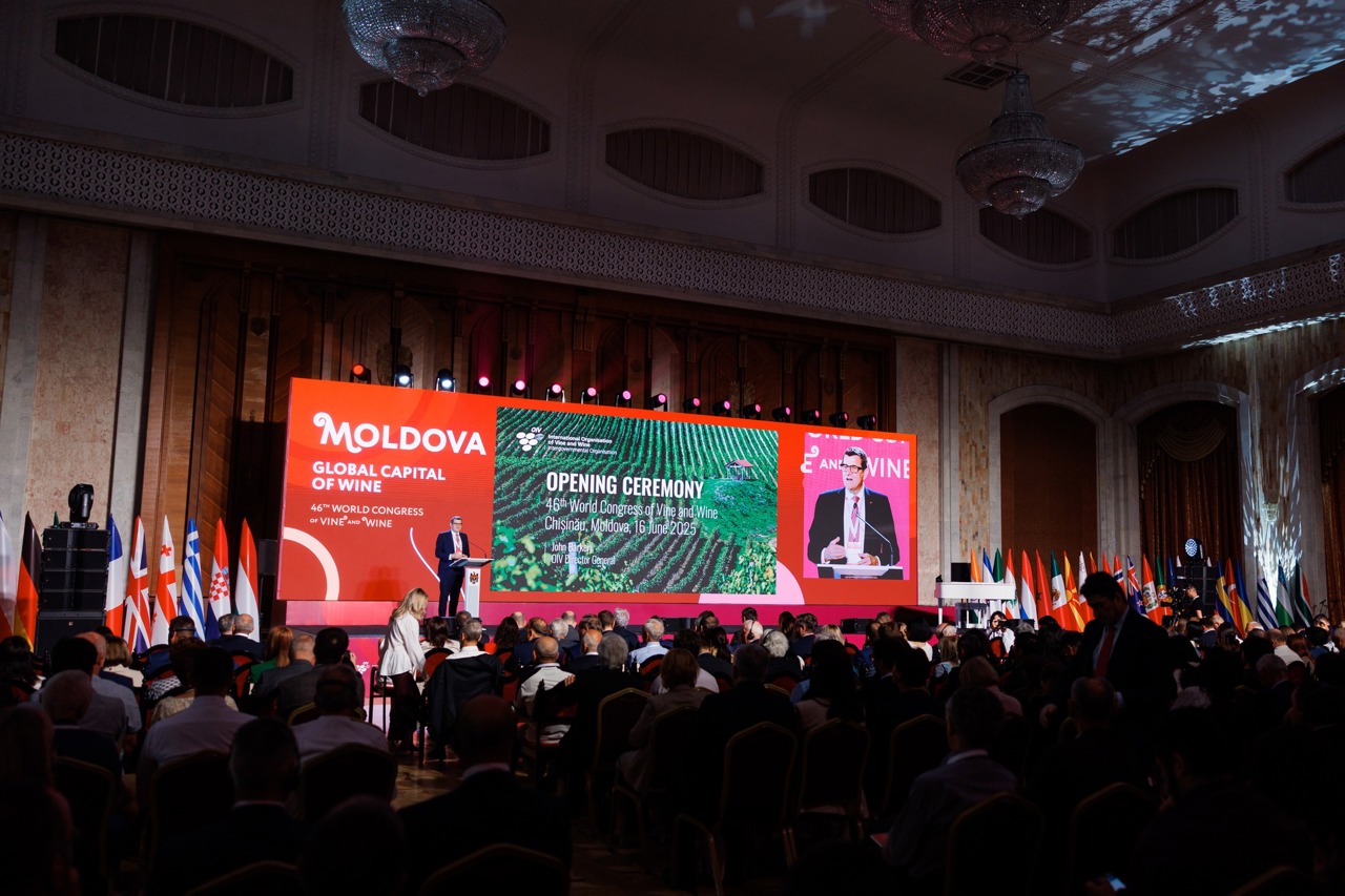 Congresul Mondial al Viei și Vinului a început la Chișinău: „Recunoaștere a drumului parcurs de micii și marii noștri producători”
