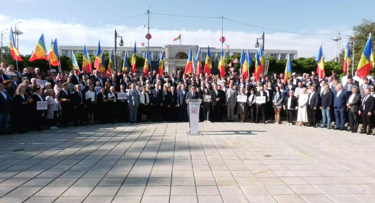 Alexandr Stoianoglo launches the election campaign for the position of president of the country