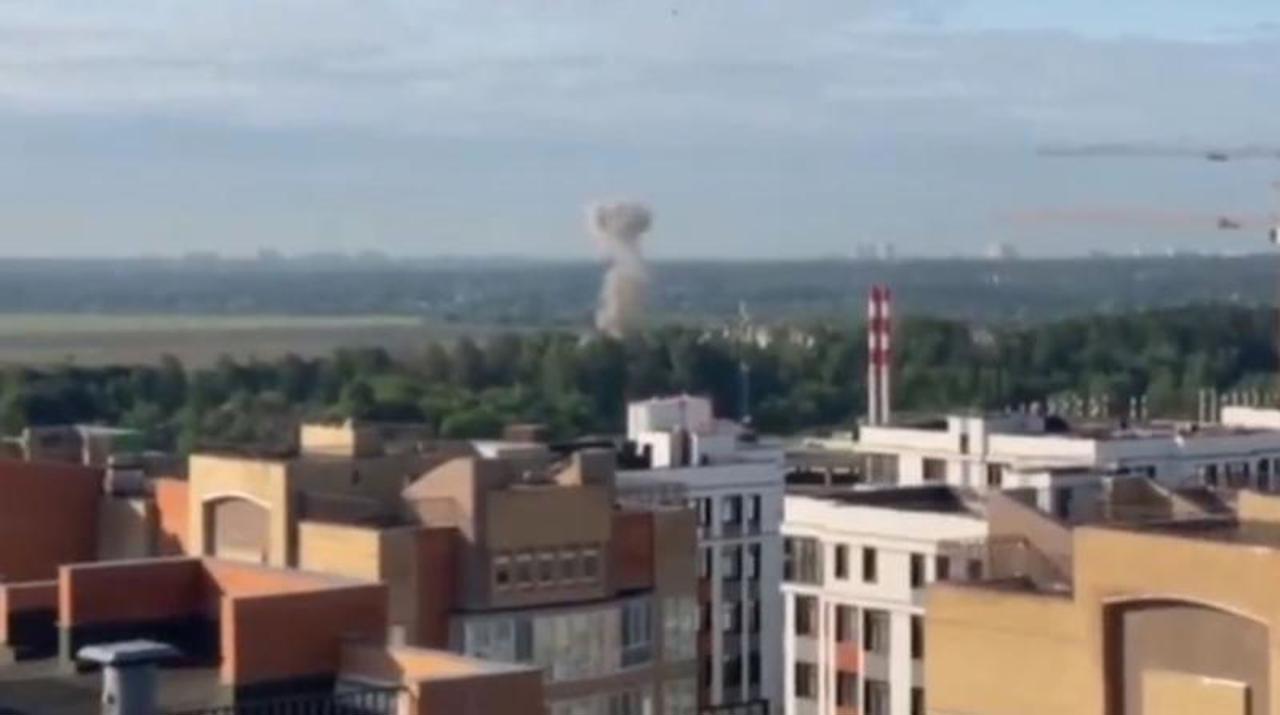 Drone attack in Moscow