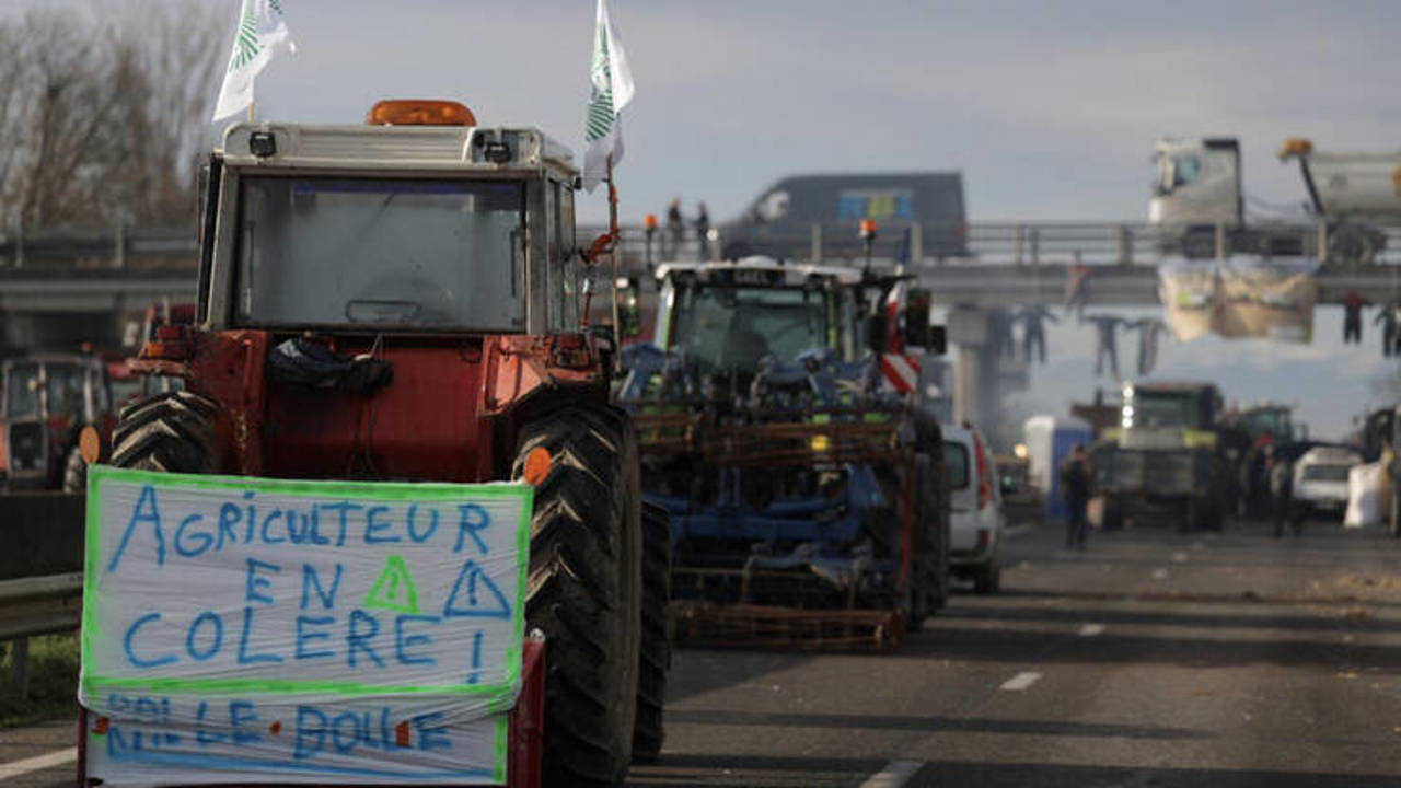 Farmers protest across Europe