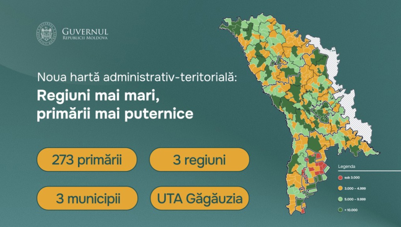 Dezbateri privind noua hartă administrativă a R. Moldova: „O provocare este cum acoperim golul de democrație”