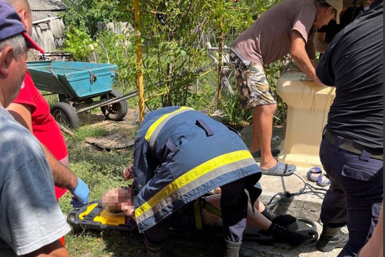 Soroca: A woman from the village of Rublenita was rescued from the well