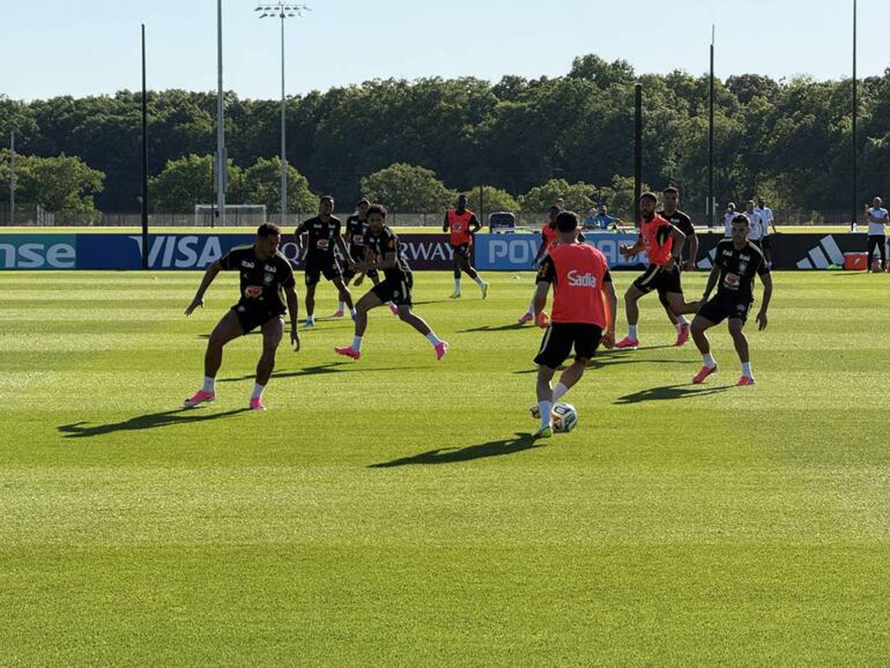 Naționala Braziliei se antrenează intens la New Jersey, dar fără Neymar
