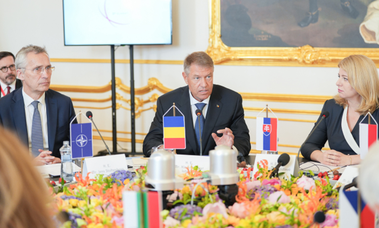 Klaus Iohannis reaffirms Romania's "unwavering" support for Ukraine's accession to NATO and the strengthening of Moldova