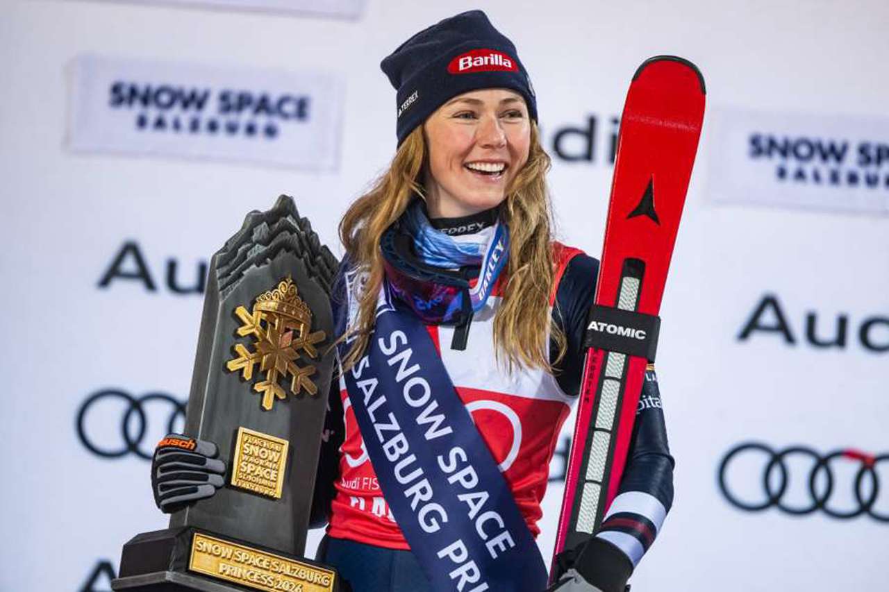 Mikaela Shiffrin a obținut a 107-a sa victorie într-o etapă a Cupei Mondiale de schi alpin