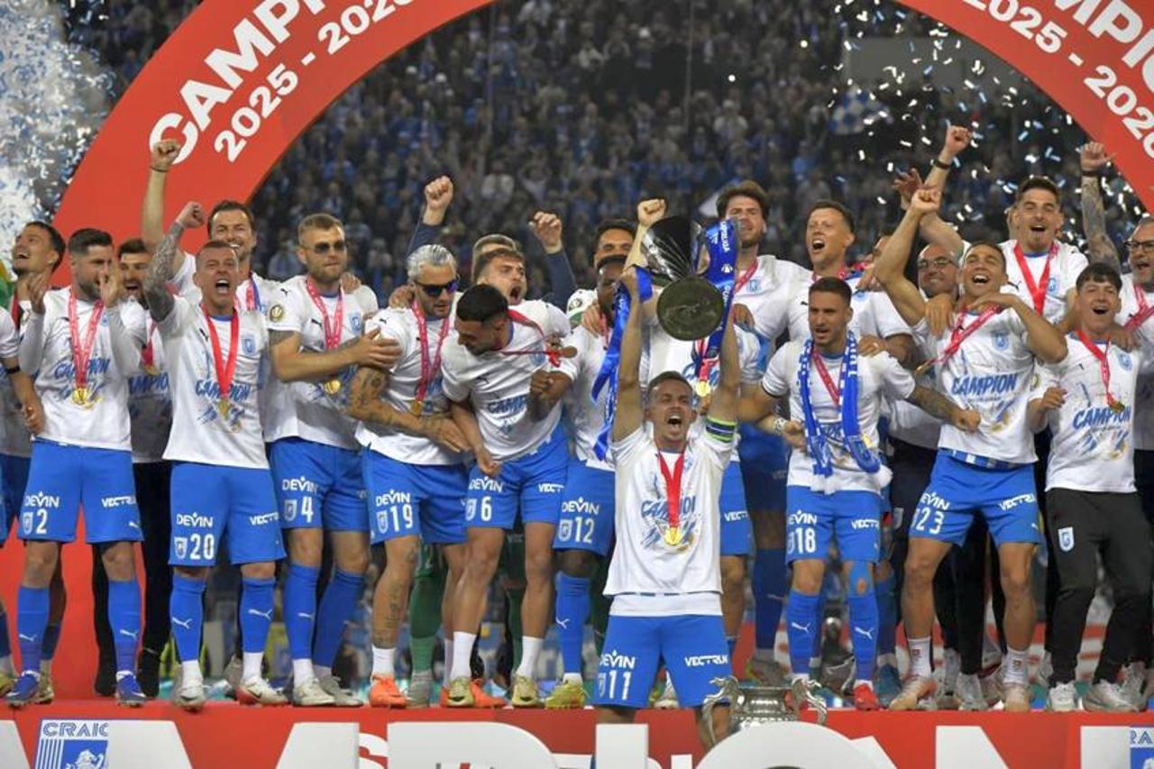 Oltenia este în sărbătoare: CS Universitatea Craiova este noua campioană a României la fotbal 