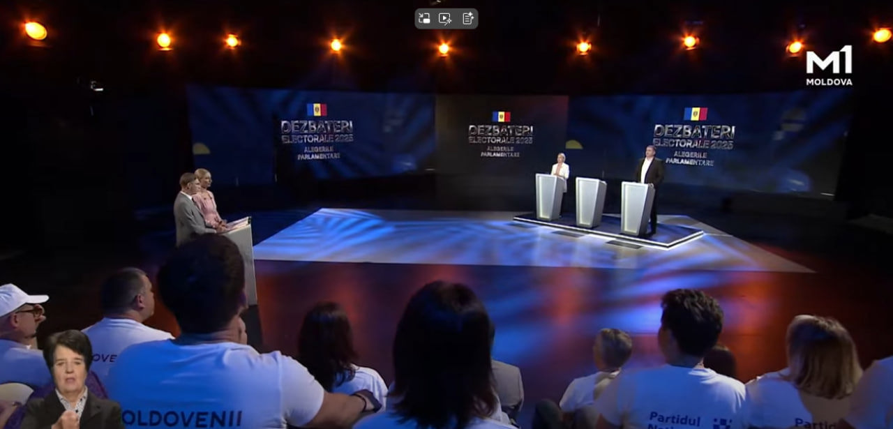 DEZBATERI // Partidul Național Moldovenesc și Alianța „Moldovenii”, invitați la Moldova 1