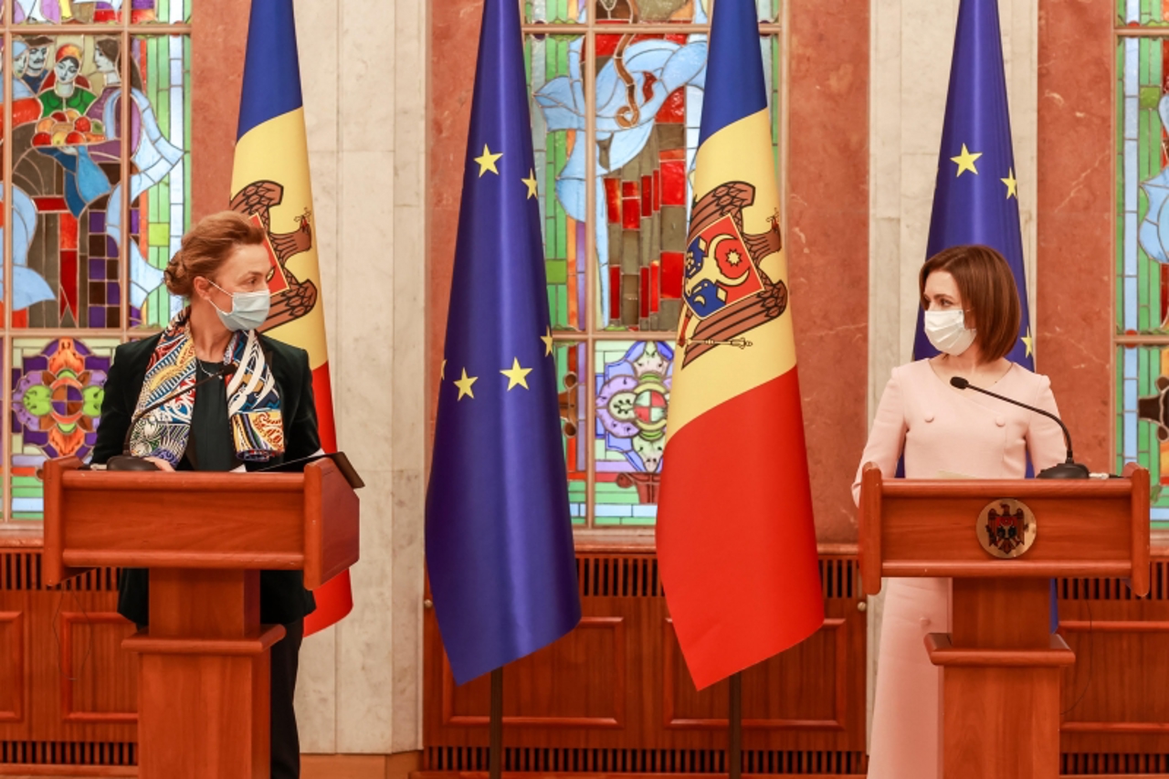 LIVE // Press statements by the President Maia Sandu and the Secretary General of the Council of Europe Marija Pejčinović Burić