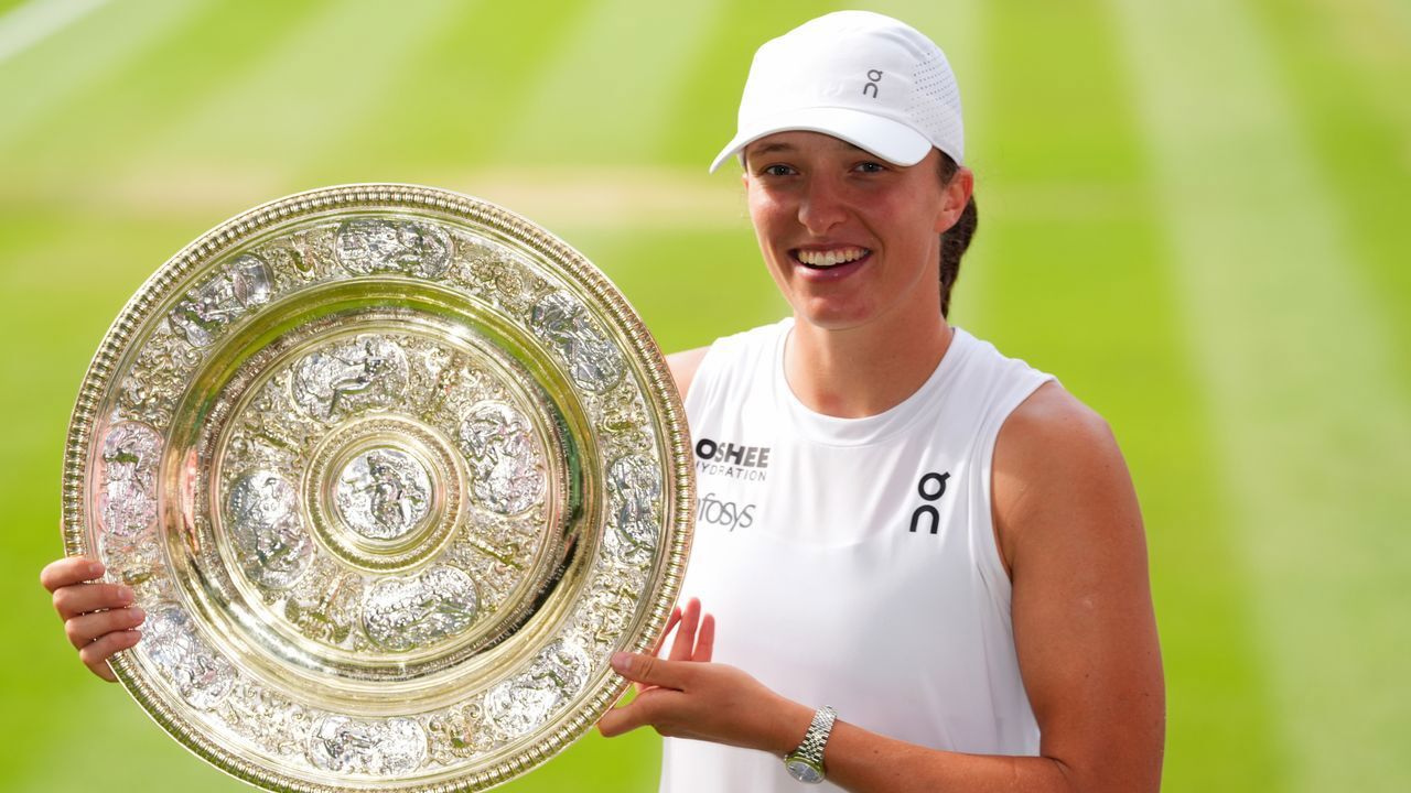 Iga Swiatek a triumfat la Wimbledon: poloneza a învins-o fără drept de apel pe Amanda Anisimova din Statele Unite ale Americii 