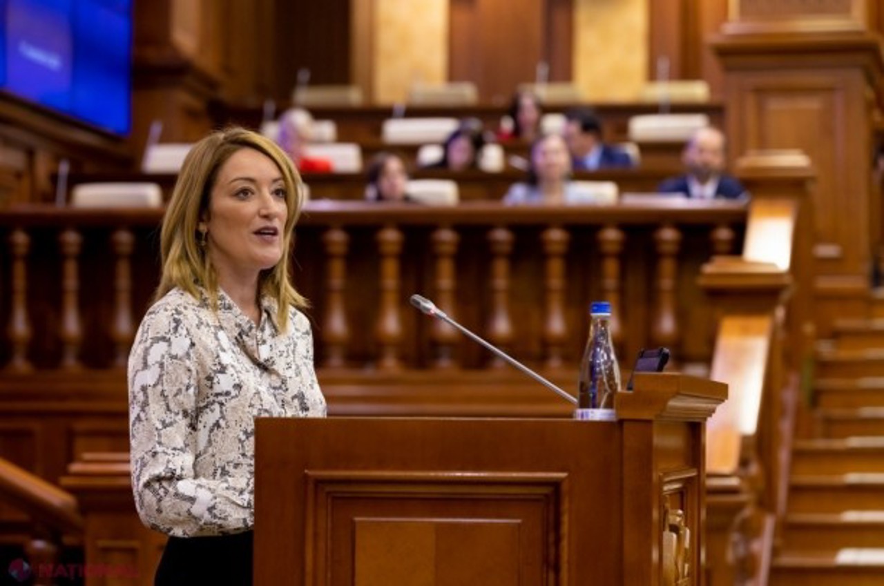 Roberta Metsola to address Moldovan Parliament in Chișinău