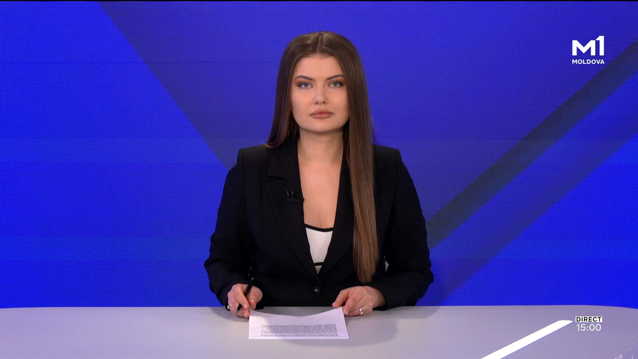 Știri (15:00) din 8 aprilie 2026, cu Corina Gamurari