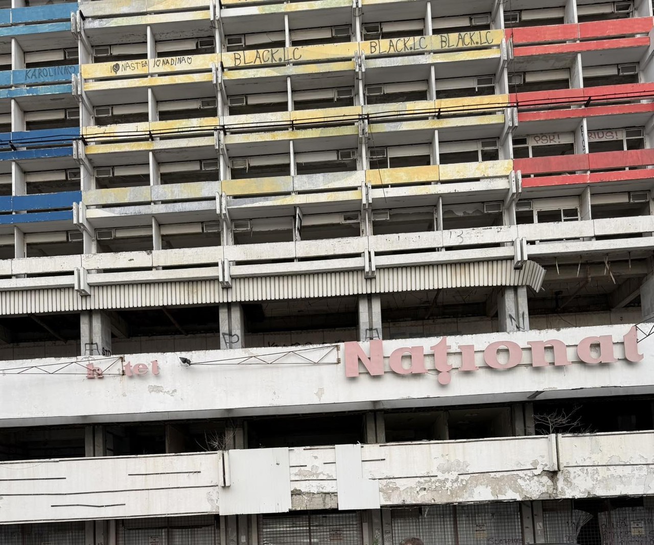 Accesul în clădirea fostului Hotel „Național” a fost blocat