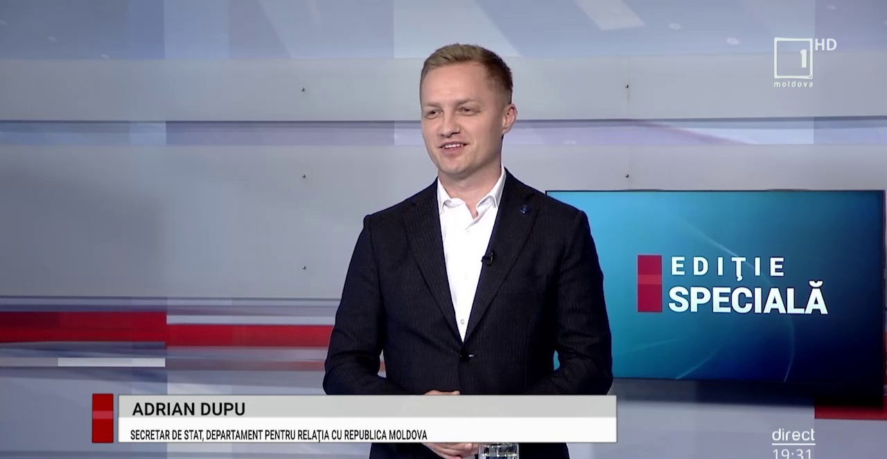 Adrian Dupu: „Cea mai mare așteptare a României e să fie în Uniunea Europeană împreună cu Republica Moldova”