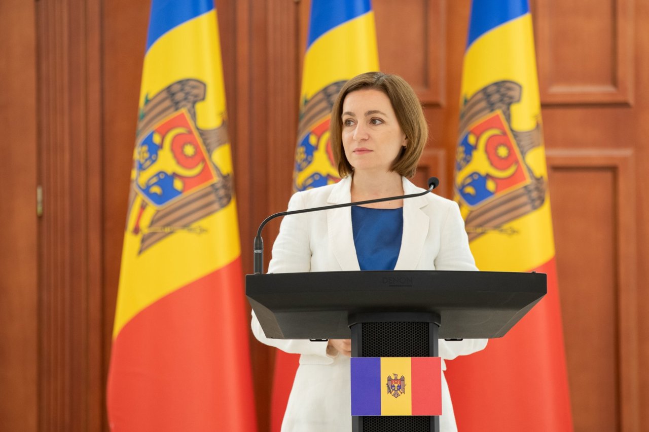 Președinta Maia Sandu: „Războiul brutal al Rusiei împotriva Ucrainei afectează direct Republica Moldova din nou”