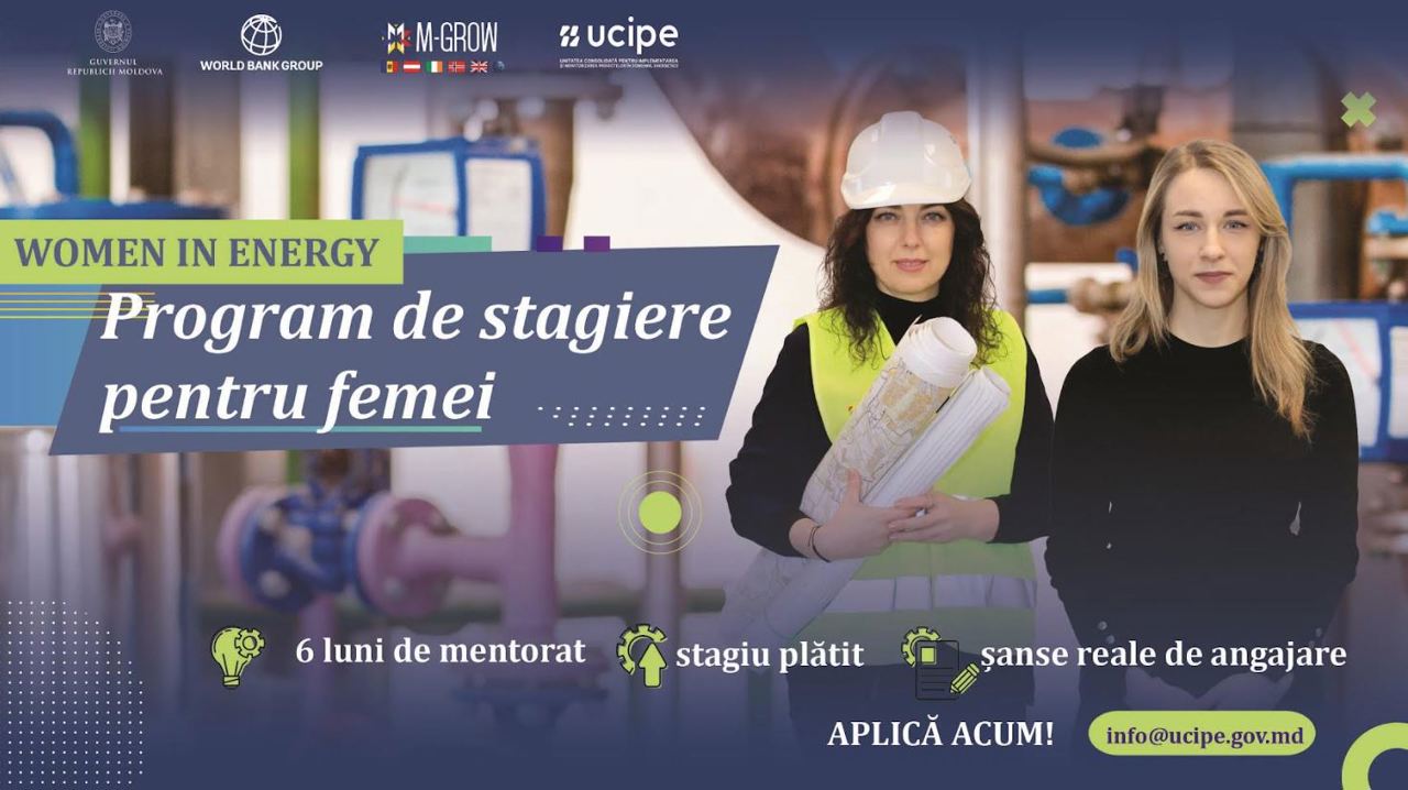 Stagii plătite pentru femeile care vor o carieră în energetică: Categoriile eligibile