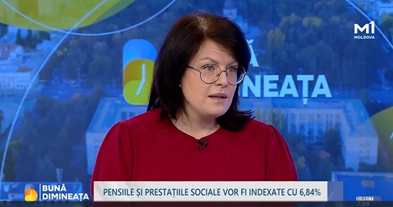 Directoarea CNAS, la Moldova 1: Toate pensiile au fost deja indexate, fără a fi necesare cereri din partea beneficiarilor