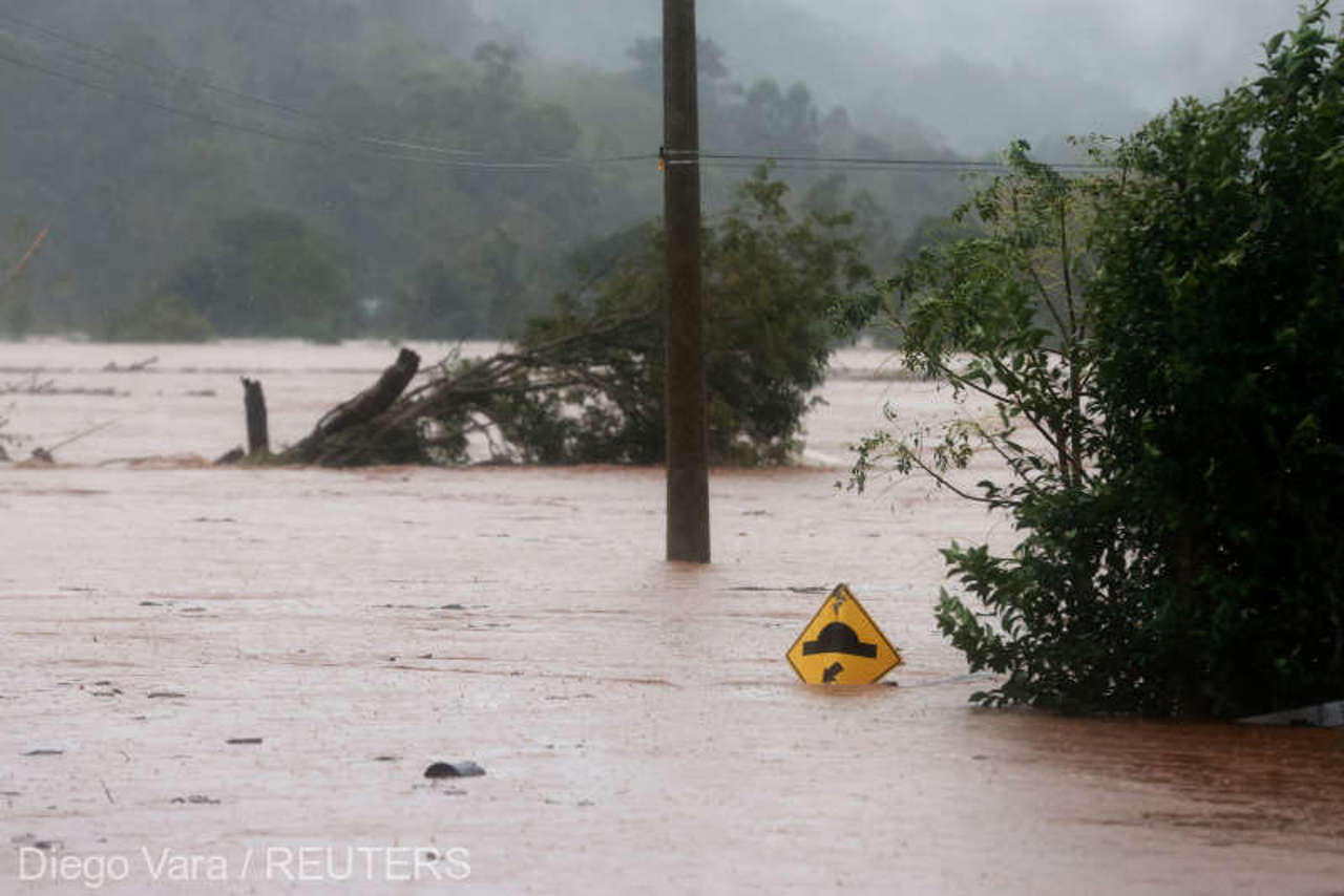 Heavy rains in Brazil’s south kill at least 10 people, leave 21 missing
