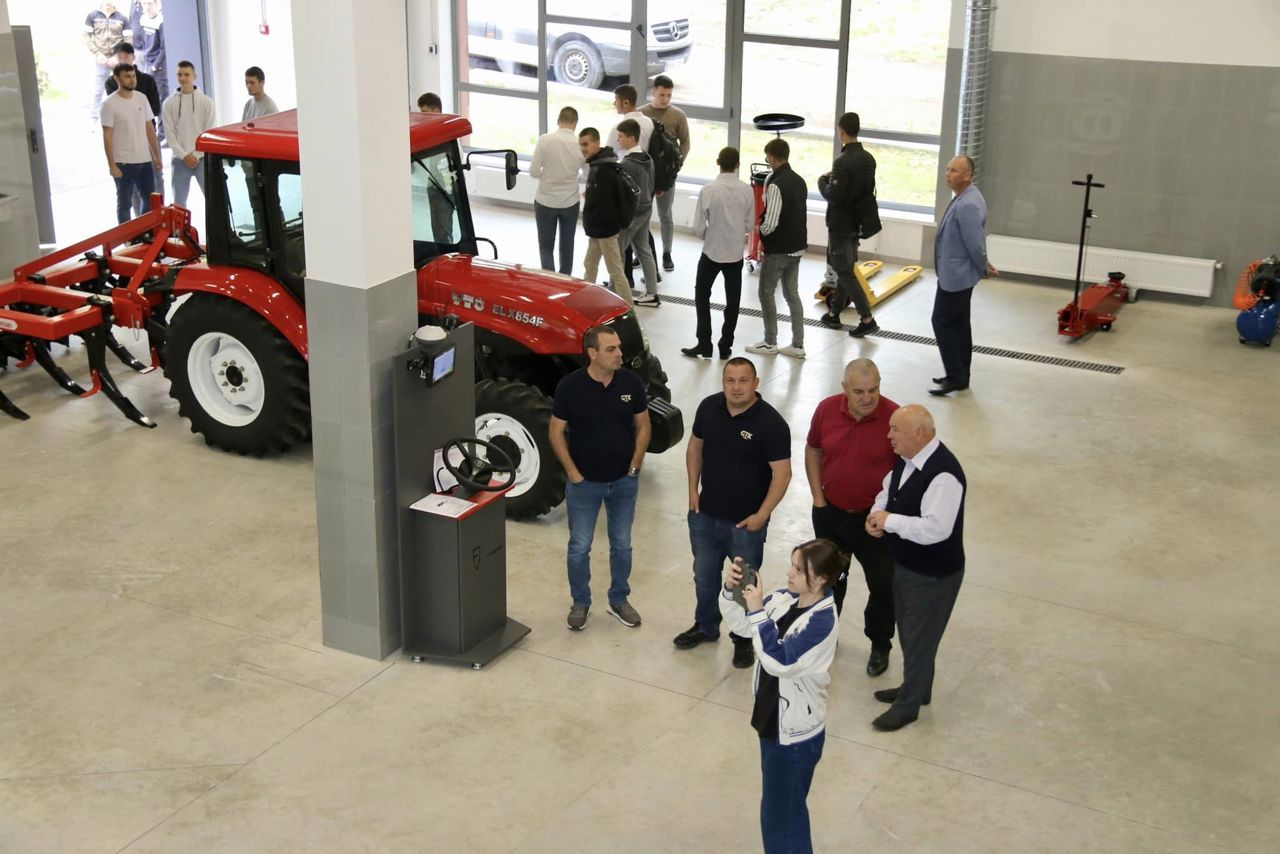 Un nou centru tehnico-didactic în mecanică agricolă, inaugurat La Colegiul Agricol din Soroca