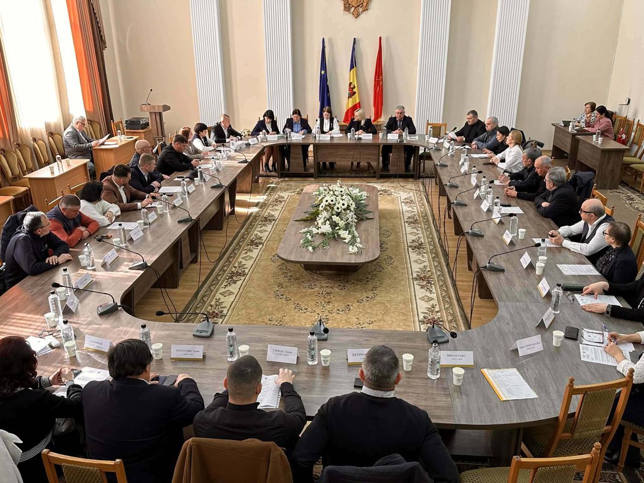 Councilors approved Dumitru Vartic’s resignation as vice president of Hâncești district