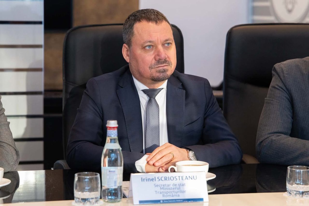 Irinel Ionel Scrioșteanu, secretarul de stat al Ministerului Transporturilor din România