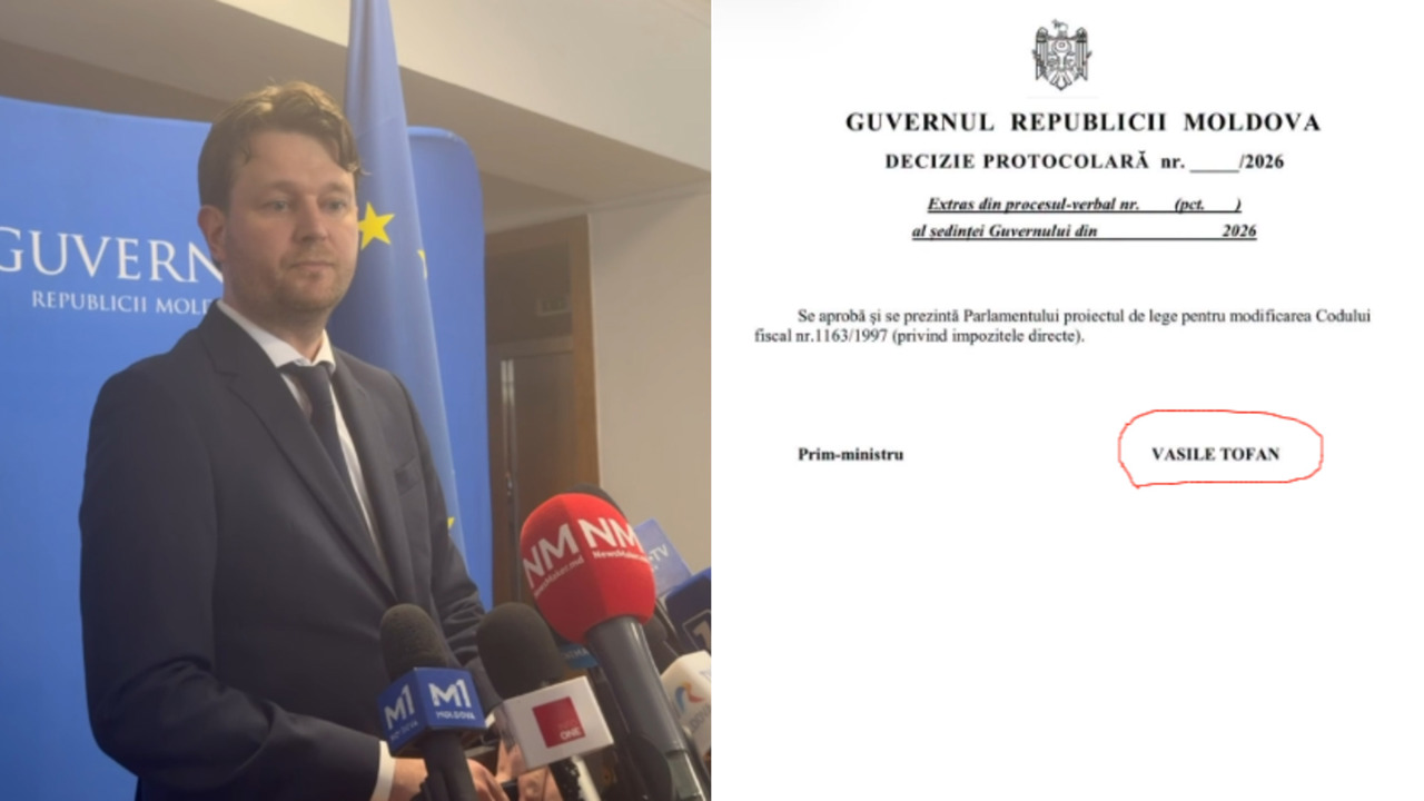 Gavriliță, despre proiectul publicat cu semnătura lui Tofan, înainte ca acesta să fie învestit: „Greșeala unui funcționar”