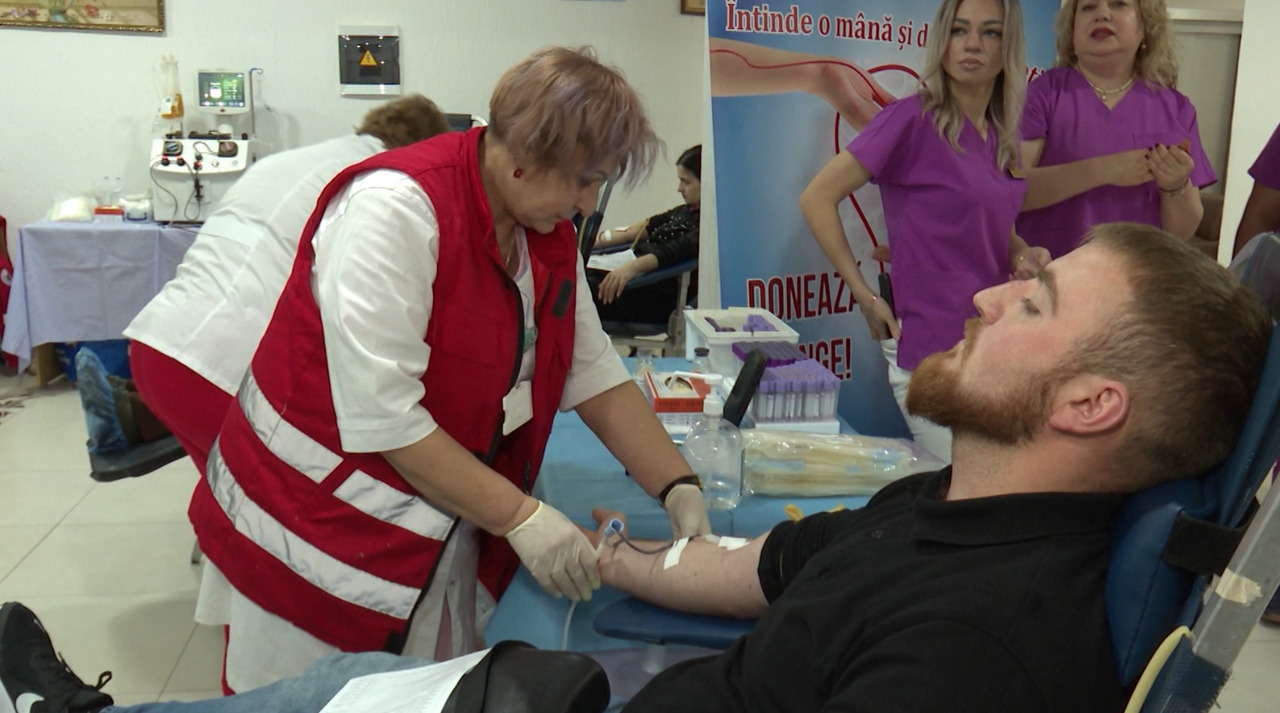 Acțiune de donare de sânge la Spitalul „Sf. Arhanghel Mihail”: Apel la solidaritate