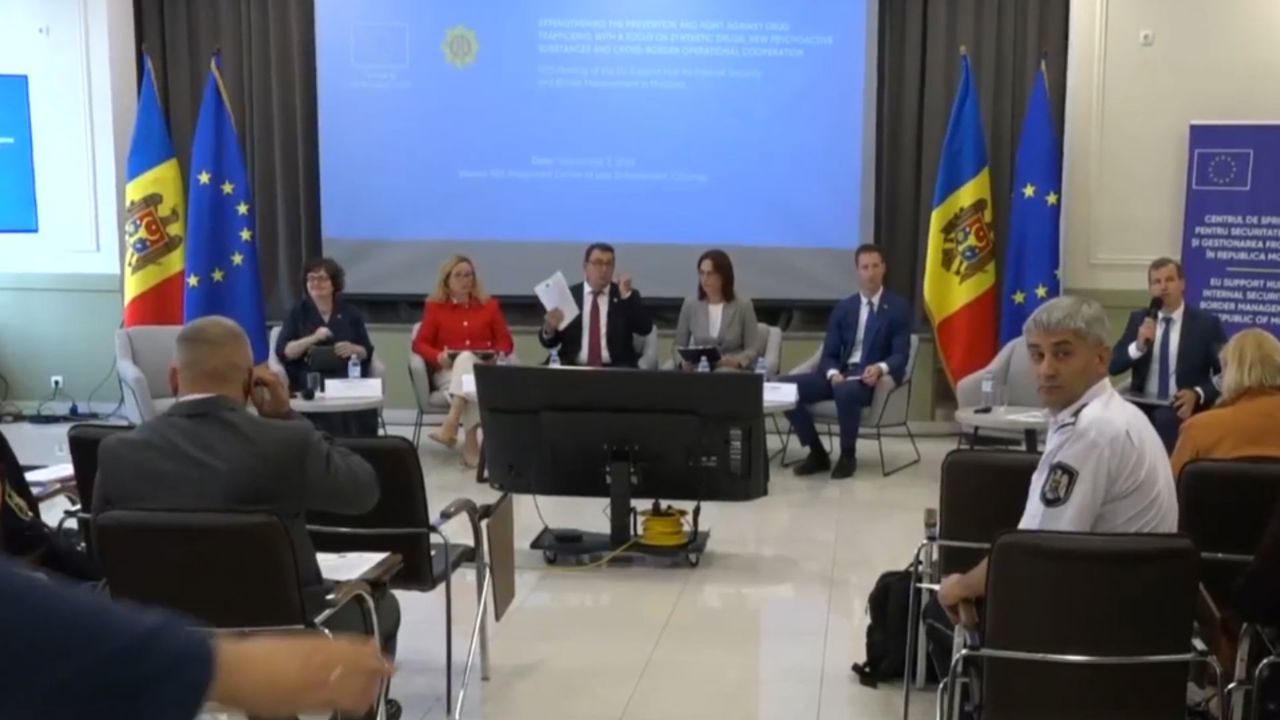 „R. Moldova este o țară de tranzit pentru fluxurile de droguri”: Avertismentul Europol privind traficul de substanțe narcotice, la reuniunea HUB-ului de Securitate al UE