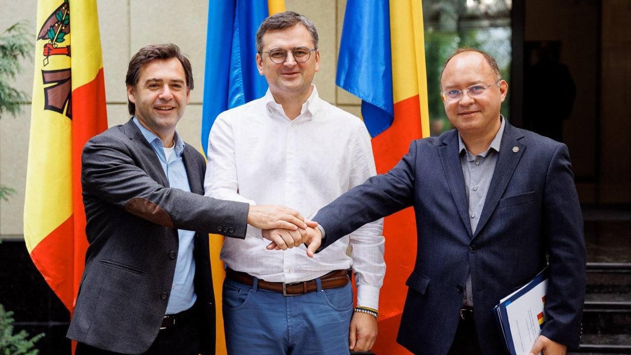 Trilateral meeting in Bucharest: Moldova, Ukraine and Romania strengthen security cooperation