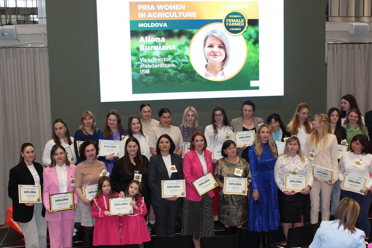 Diplomas of merit for women entrepreneurs transforming agriculture in Moldova