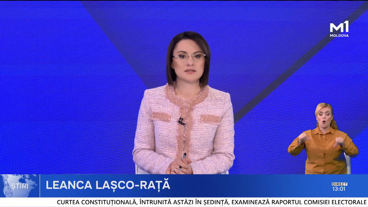Știri (13:00) din 16 octombrie 2025, cu Leanca Lașco-Rață