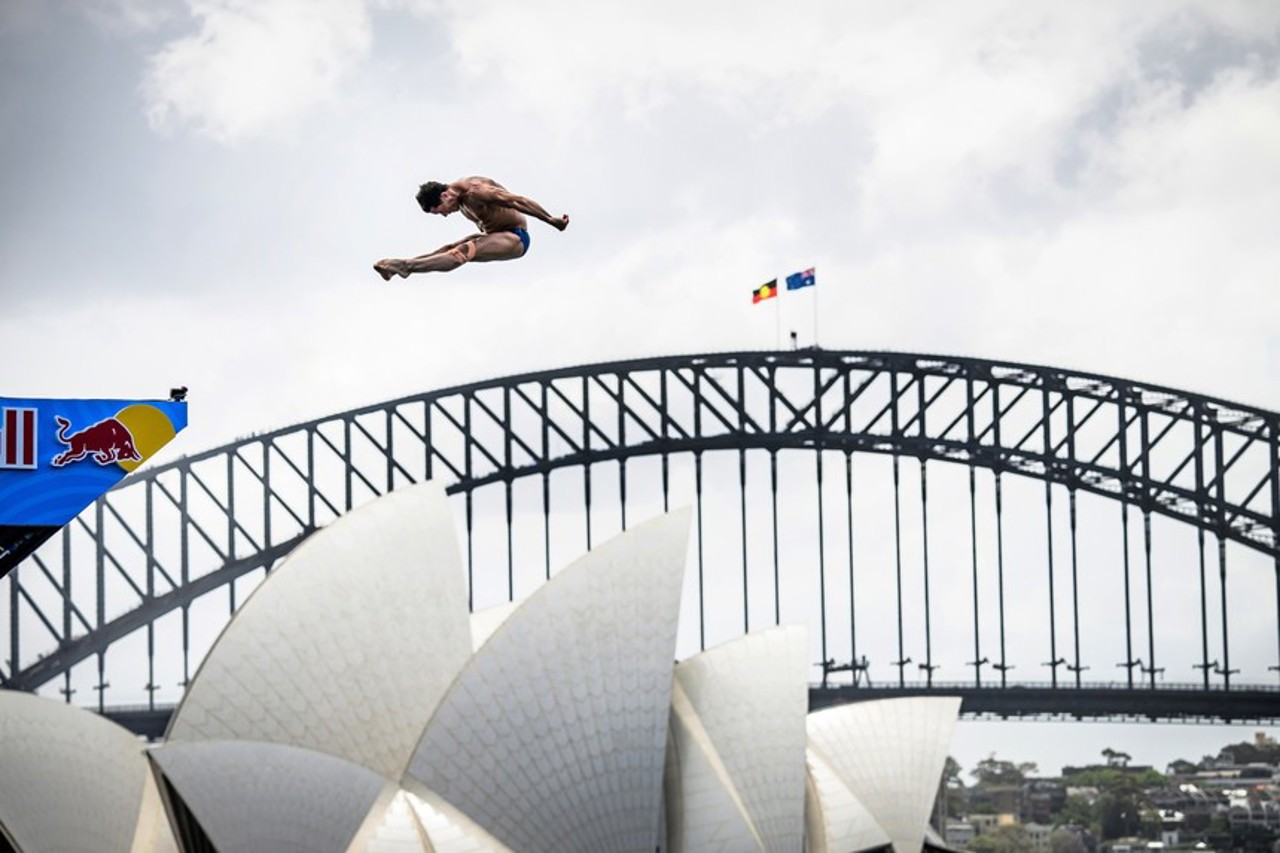 Constantin Popovici claims runner-up in Cliff Diving World Series