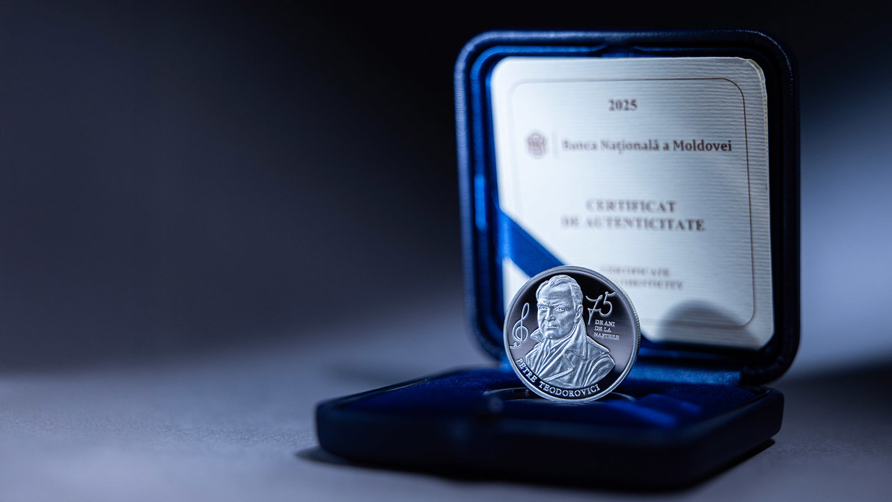 National Bank of Moldova launches silver coins honoring Petre Teodorovici and USMF