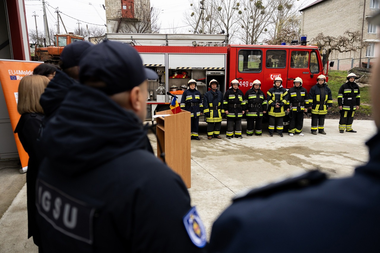 Nouă posturi teritoriale și voluntare de pompieri, renovate cu sprijinul UE: investiții de peste 4.2 milioane de lei