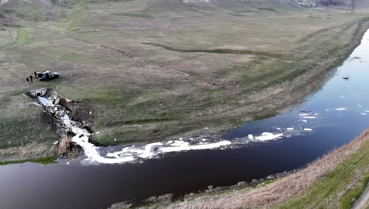 Загрязнение Реута: источником могла стать очистная станция