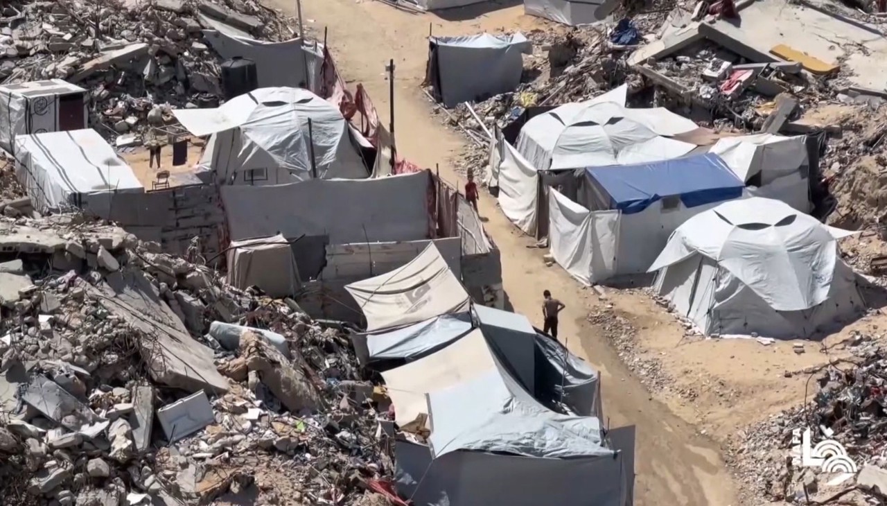 Oamenii din Fâșia Gaza trăiesc în tabere improvizate | Medic: „Copiii cu hipotermie ajung frecvent la spital, unii nu supraviețuiesc”