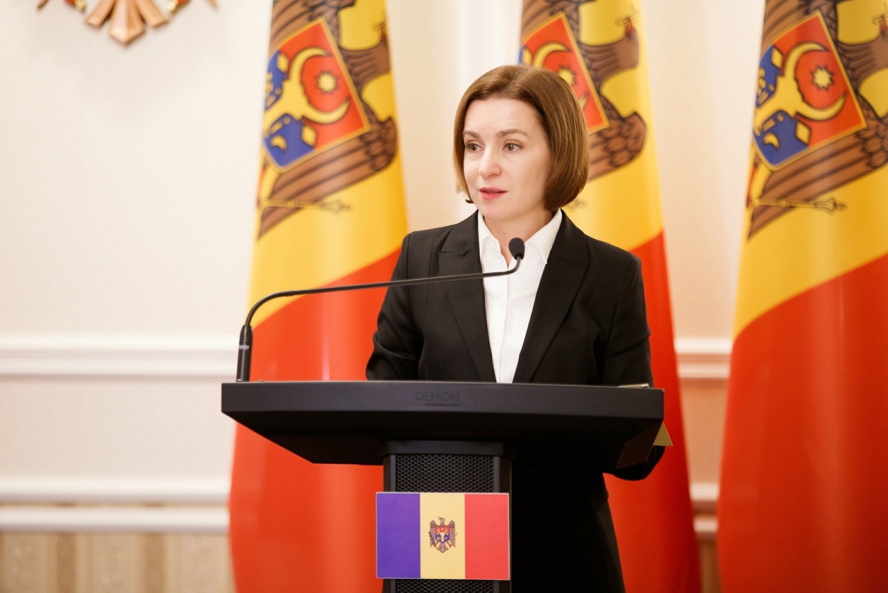 Maia Sandu: "The transformation of Moldova into a European country requires several stages, a lot of work and many changes"