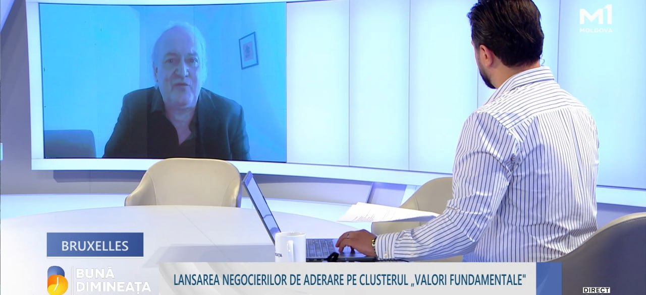 Corespondentul Moldova 1 la Bruxelles: „Drumul nu va fi ușor, însă, odată deschis, nu văd ce ar putea opri aderarea”