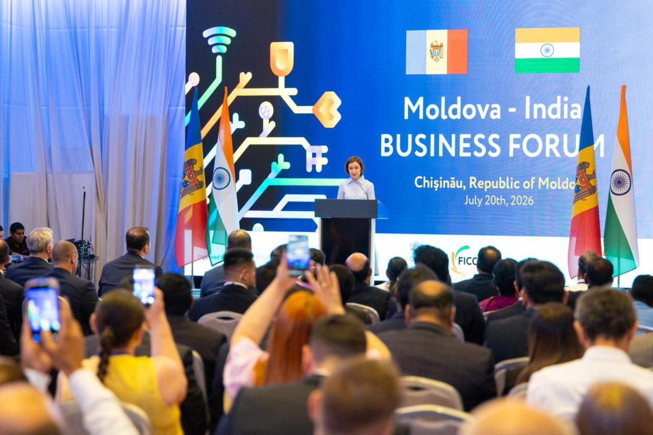 R. Moldova, platformă pentru investițiile indiene. Maia Sandu: „Nu trebuie să așteptați aderarea noastră pentru a vinde în Europa”