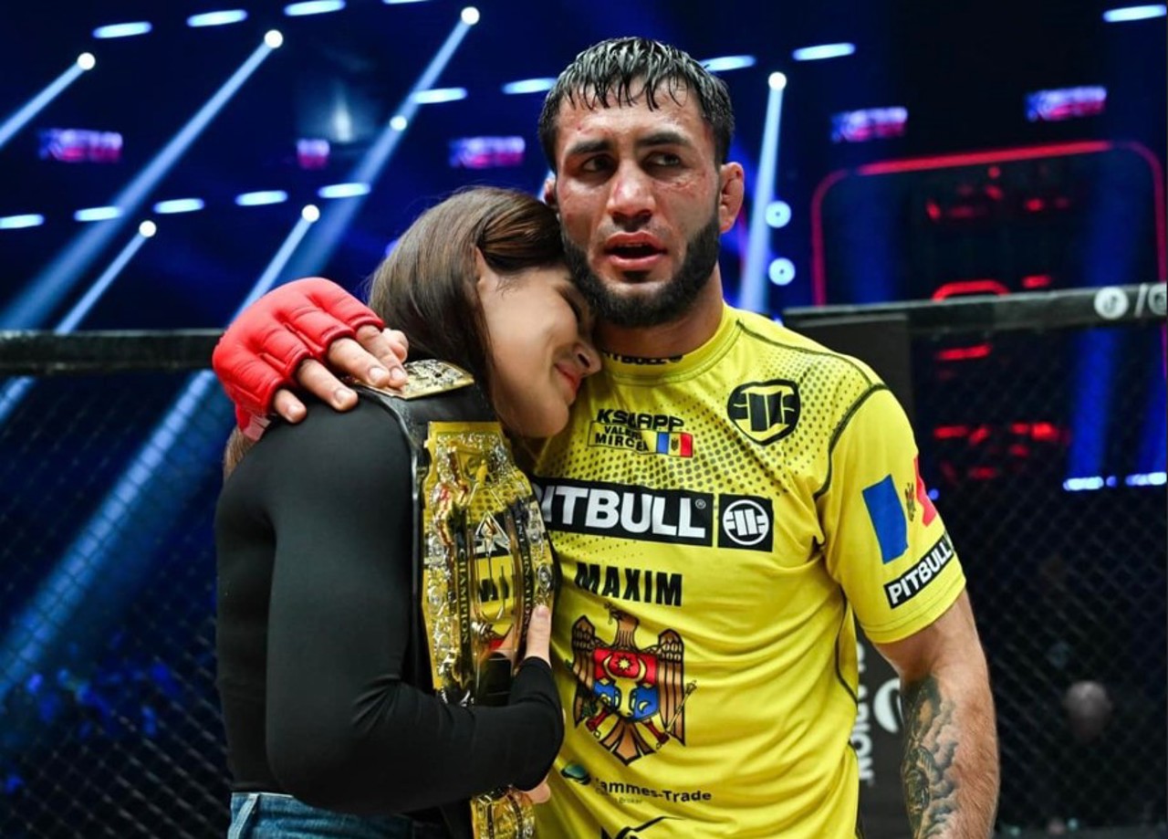 Valeriu Mircea a cucerit centura de campion în categoria ușoară a promoției KSW