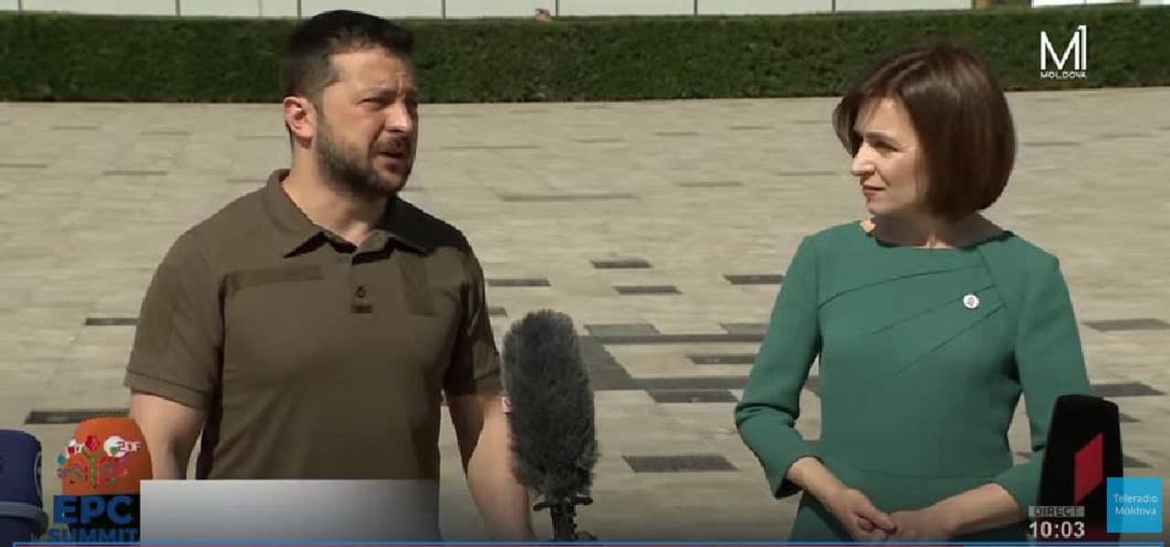 Майя Санду после встречи с Владимир Зеленским: "Мы говорили о нашем европейском будущем"