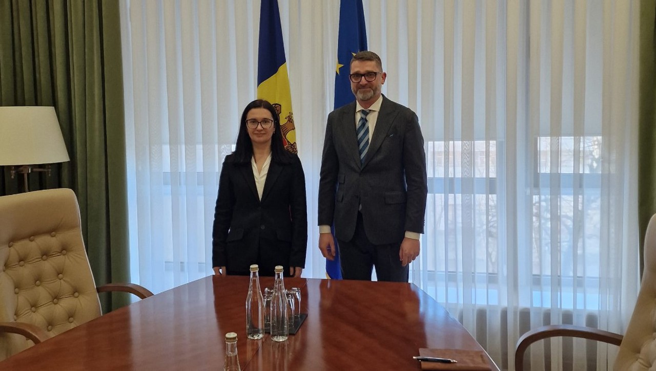 Cristian-Leon Țurcanu, la întrevederea cu Cristina Gherasimov: România va continua să sprijine Republica Moldova în parcursul european