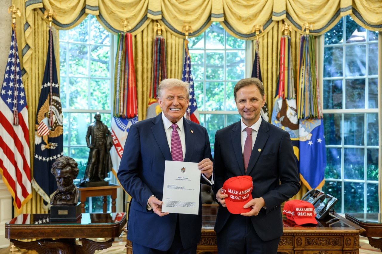 Ambasadorul R. Moldova la Washington, Vlad Kulminski, a prezentat scrisorile de acreditare președintelui Donald Trump