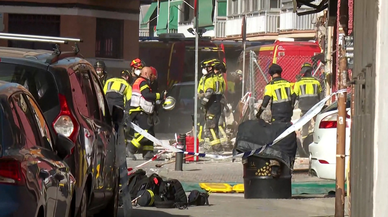 Explozie într-o cafenea din Madrid: un mort și 25 de răniți