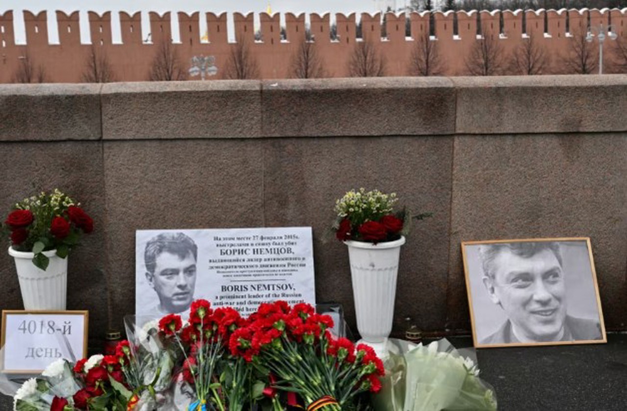 В России почтили память российского оппозиционного политика Бориса Немцова