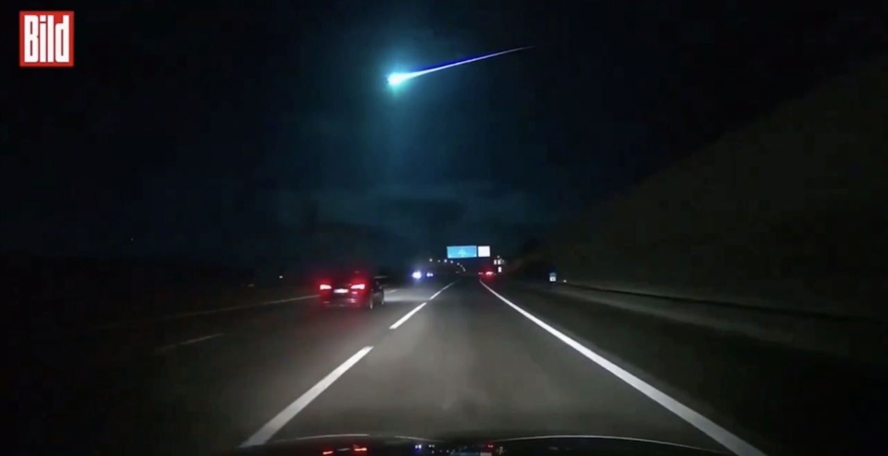 Watch: Meteorite Causes Dazzling Display Over Portugal and Spain