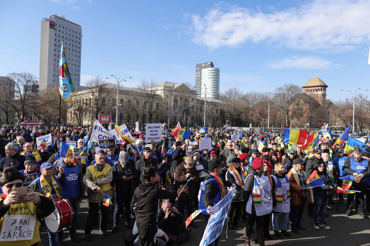 La București, Ziua Unirii a fost marcată de protestul sindicaliștilor	